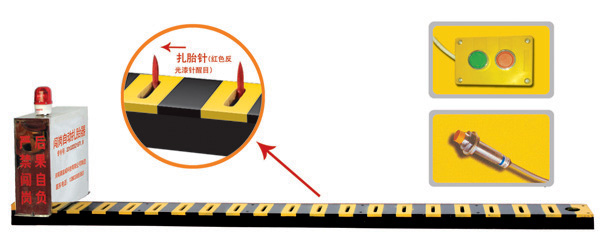 泰宁县V3嵌入式闯岗自动扎胎器/阻车器